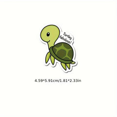 50pcs Funny Motivation Cartoon Stickers for Computer Water Cup Decoration