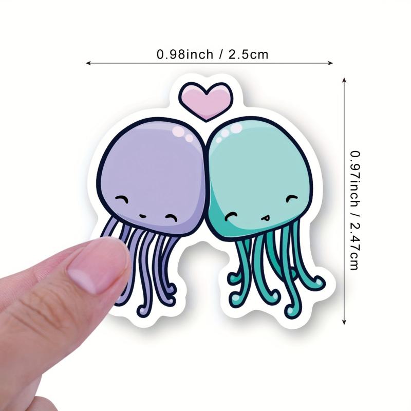500 Ocean Animal Stickers Roll for Water Bottles & More
