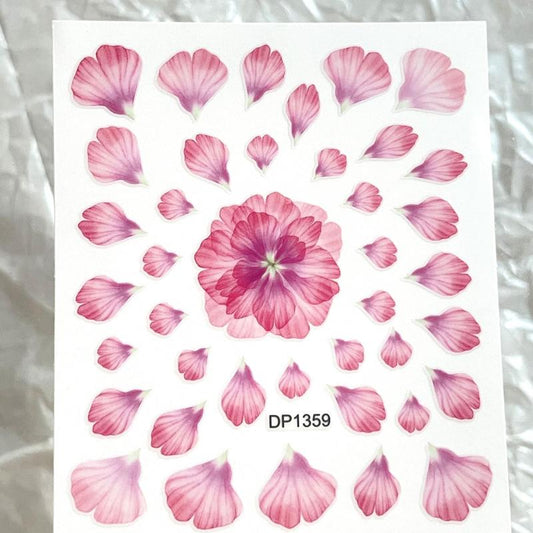 Flower Nail Sticker Hand Account Sticker