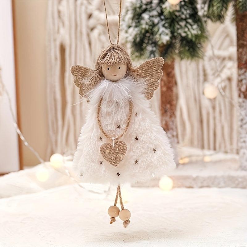 Angel Christmas Tree Ornaments Love Dolls Car Decor