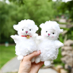 5.9inch Sheep Plush Keychain Soft Stuffed Cartoon Doll Plush Toy Doll Key Chain