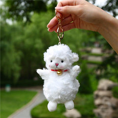 5.9inch Sheep Plush Keychain Soft Stuffed Cartoon Doll Plush Toy Doll Key Chain