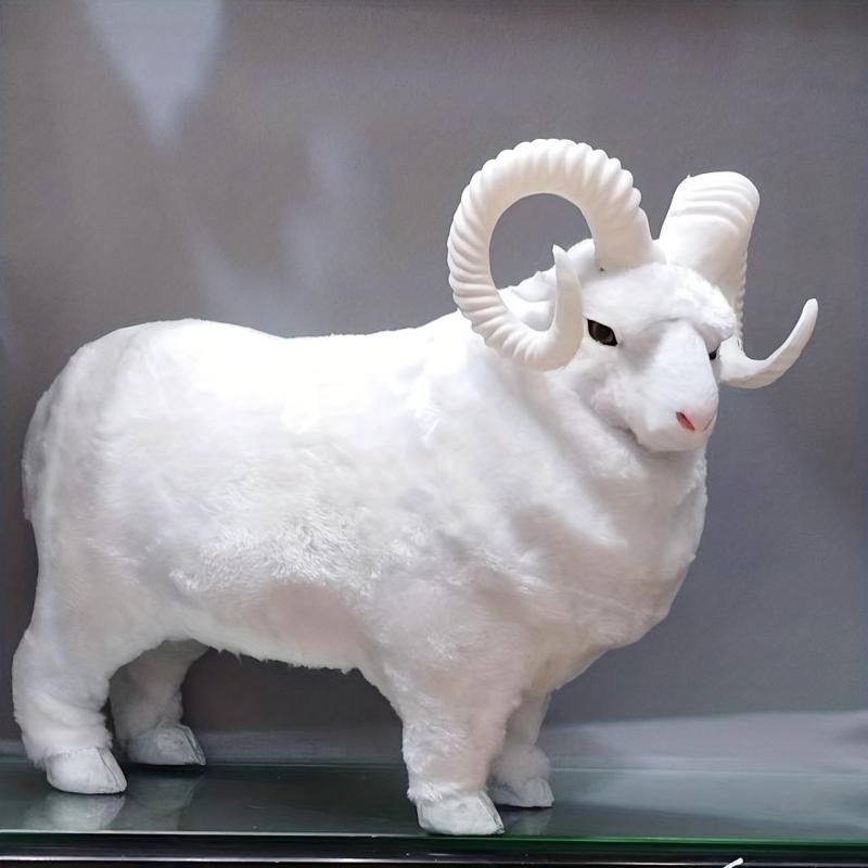 Soft Furry Sheep for Home Decor