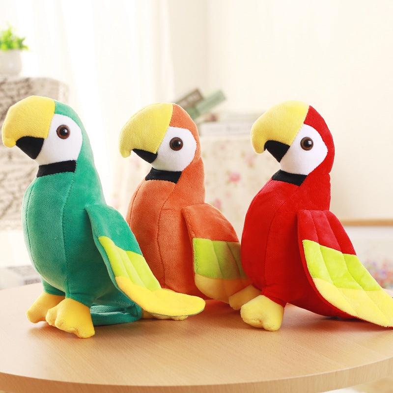 Simulation Parrot Plush Toy Birthday Gift