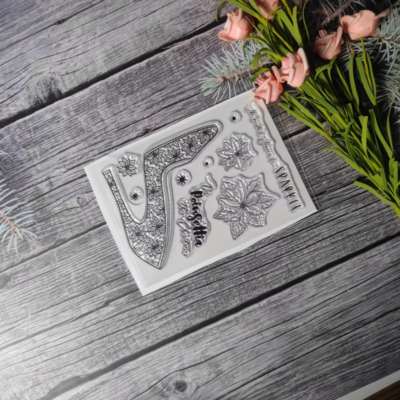 Plant Theme Stamp For Scrapbook Journal Card Making
