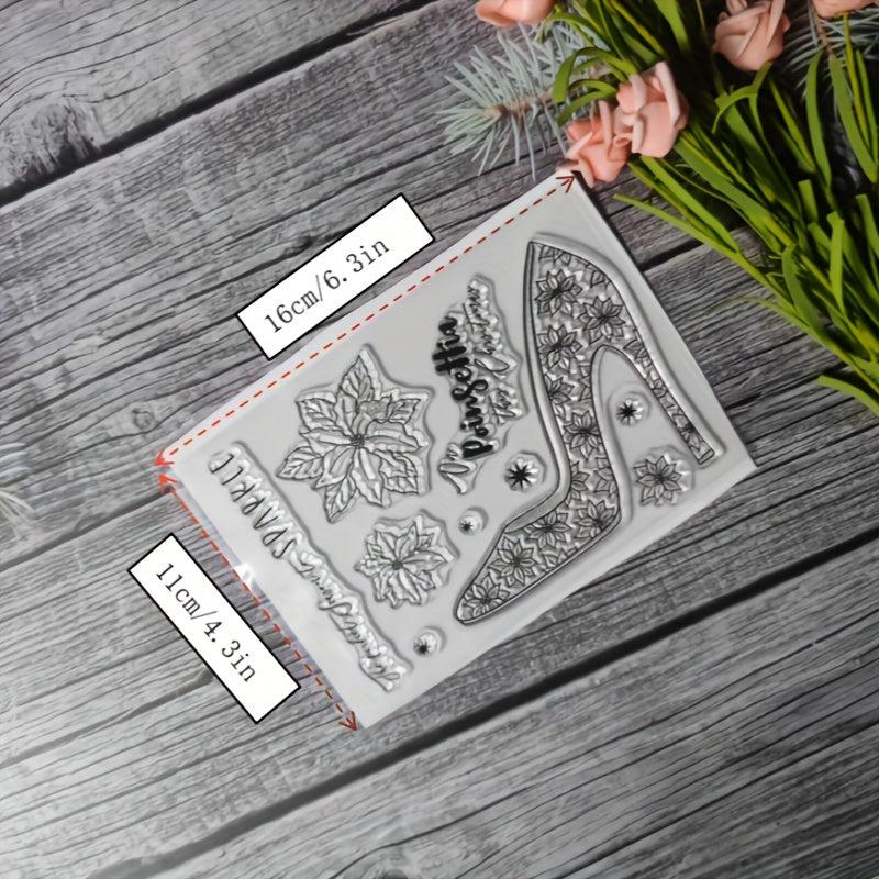 Plant Theme Stamp For Scrapbook Journal Card Making