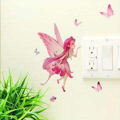 Elf Butterfly Switch Sticker Home Decoration Wall Sticker