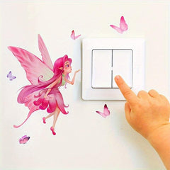 Elf Butterfly Switch Sticker Home Decoration Wall Sticker