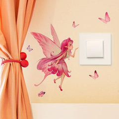Elf Butterfly Switch Sticker Home Decoration Wall Sticker