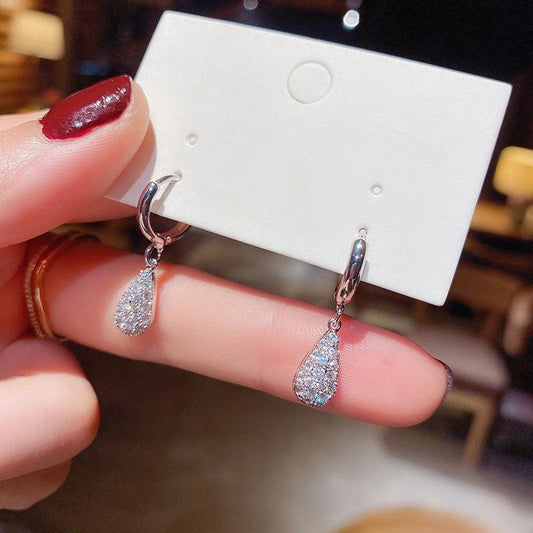 Zircon Drop Earrings Party Jewelry Gift For Women