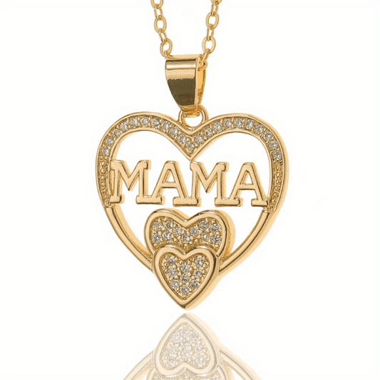 Women Letter Mama Necklace Party Jewelry Christmas Halloween Gift