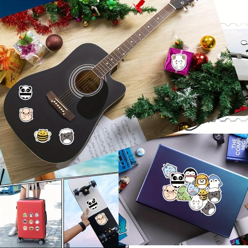 500pcs Cartoon Sticker Roll for Water Bottles Laptops Luggage