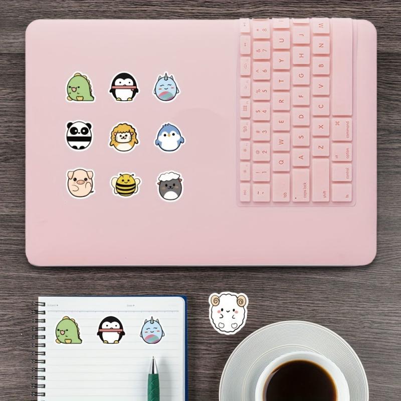 500pcs Cartoon Sticker Roll for Water Bottles Laptops Luggage
