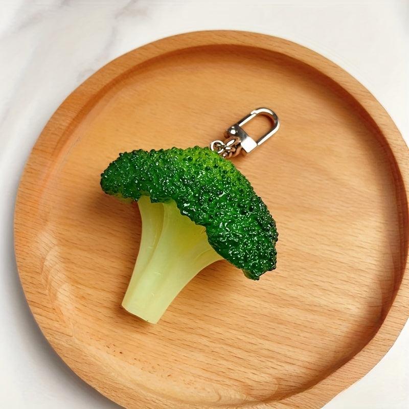 Cedar Model Food Simulation Keychain Bag Pendant Car Key Chain