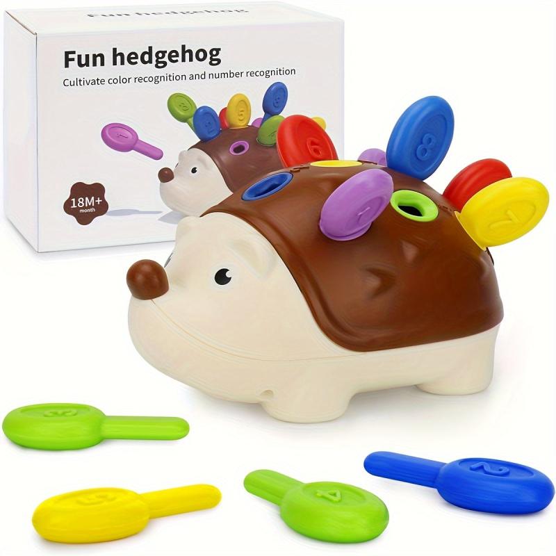 Colorful Hedgehog Puzzle Toy for Youngsters