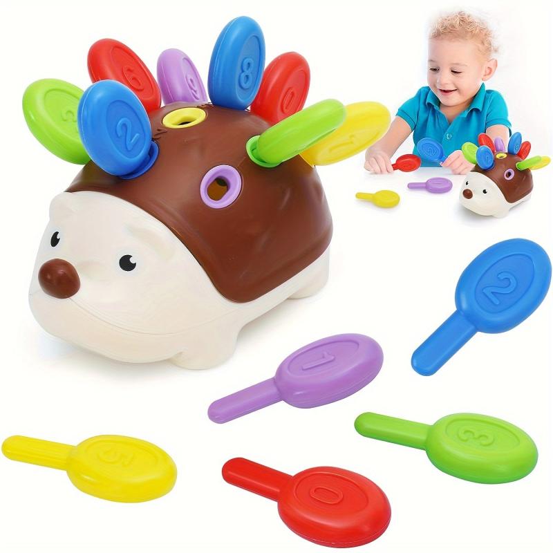 Colorful Hedgehog Puzzle Toy for Youngsters