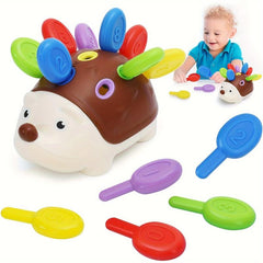 Colorful Hedgehog Puzzle Toy for Youngsters
