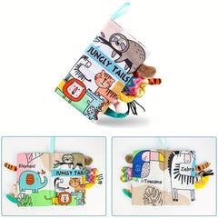 High Contrast Cloth Books for Infants 0-6 Months