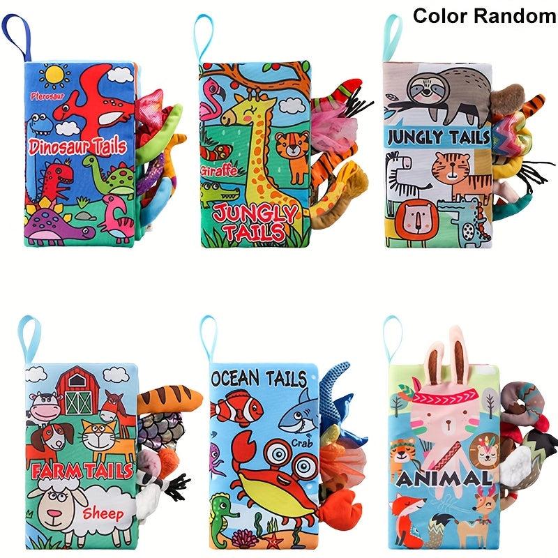 High Contrast Cloth Books for Infants 0-6 Months