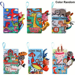High Contrast Cloth Books for Infants 0-6 Months