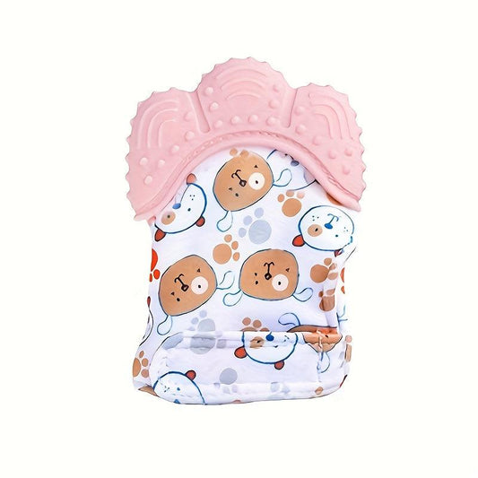Silicone Teething Glove for Kids Soft Biteable Teether Gentle on Gums