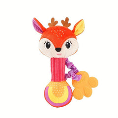 CEKCEK Youngsters Handheld Stick Plush Doll Toy Interactive Puzzle Bed Bell
