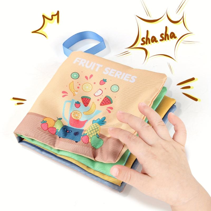 8pcs Baby Cloth Books Toys Tear resistant Chewable Early Education Cognitive