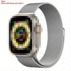 Magnetic Steel Bracelet with Strap