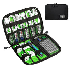 Cable Organizer Storage Bags System Kit Case USB Data Cable Earphone Wire Pen