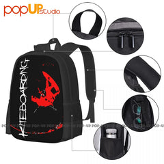 Cafepress Kiteboarding Backpack Large School Multi-function