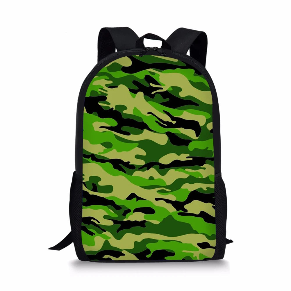 Camo Bag for Men Women Travel Bags Kids Backpack