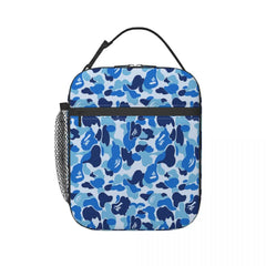 Camo Insulated Lunch Tote Bag Thermal Cooler Bento