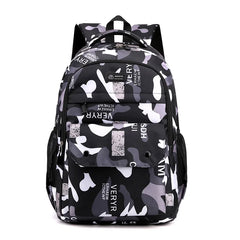 Camouflage Men Backpacks Travel Kids School Bag Military School