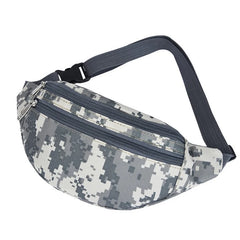 Camouflage Men Waist Pack Male Waist Belt Durable Fanny Canvas