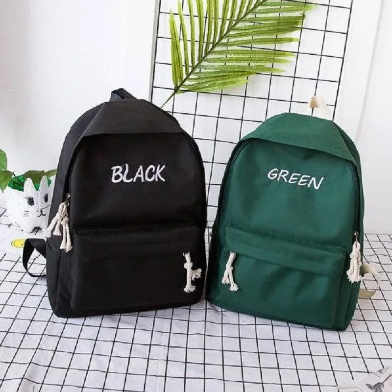 Letter Print School Bag for Boys and Girls