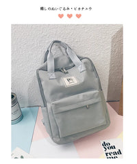 Canvas Women Backpack School Bag for girls Shoulder Bag