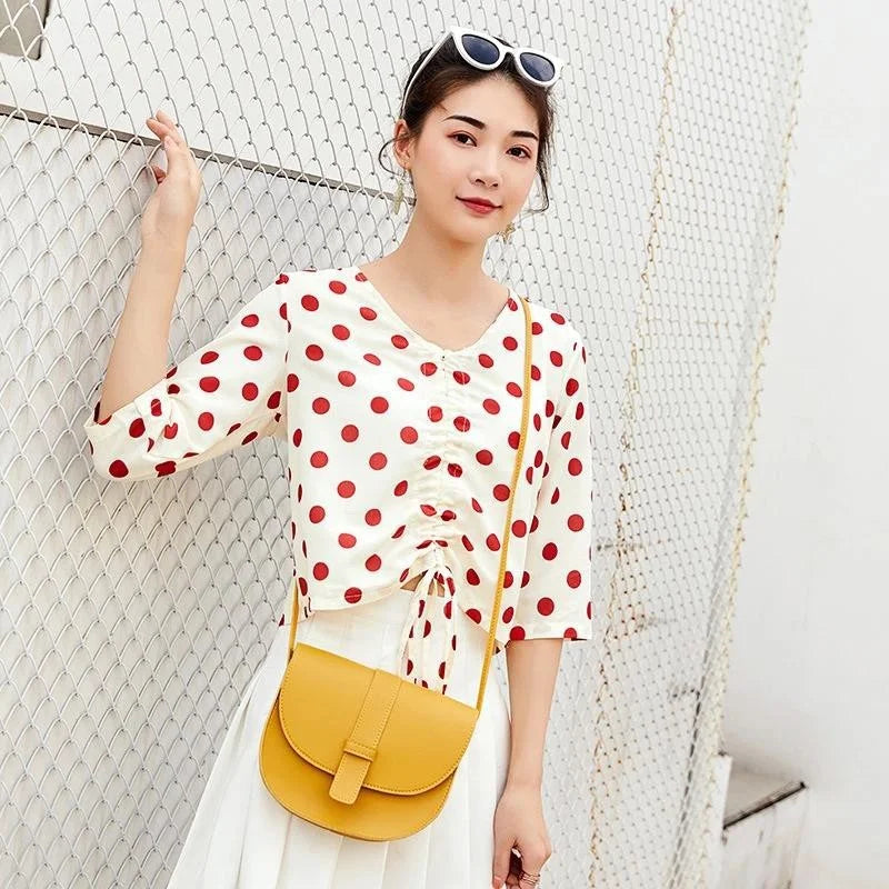 Korea Style Sling Bag Women Shoulder Bags Mini Side Sling Messenger Bag