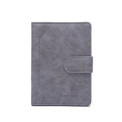 Passport Bag Buckle Short Document Holder for Travel