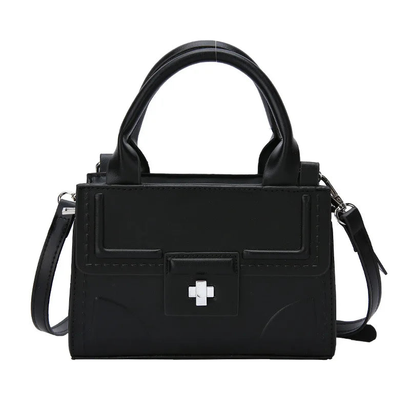 Candy Thread Shoulder Bag Lock Chain Crossbody HandBags Purse