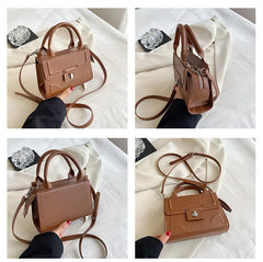 Candy Thread Shoulder Bag Lock Chain Crossbody HandBags Purse