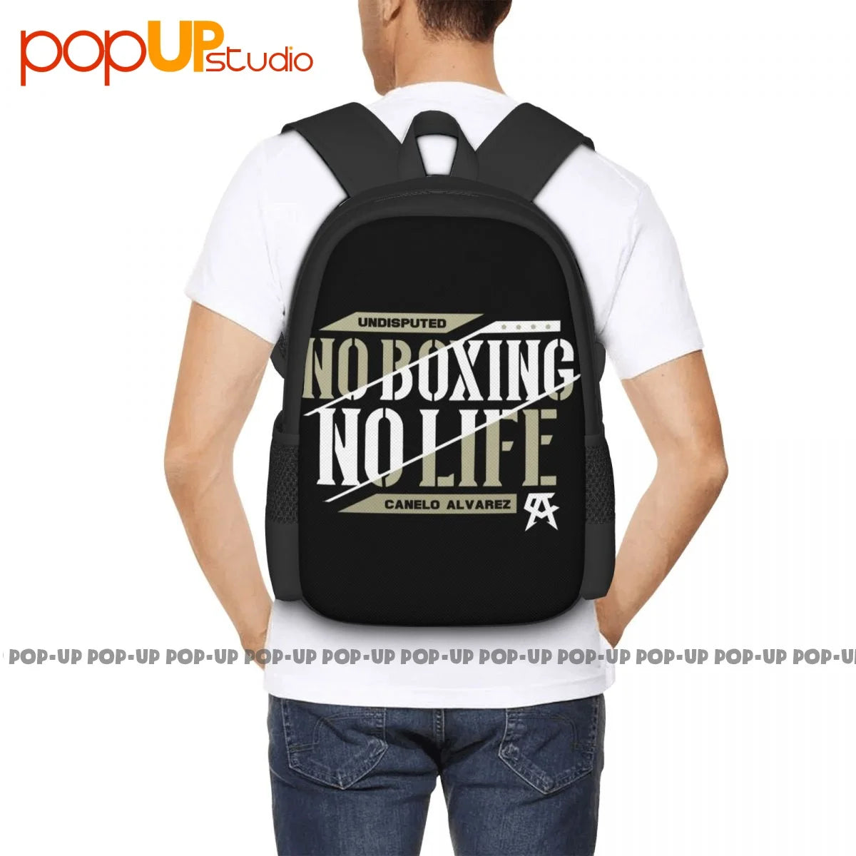 Canelo Alvarez Boxing,Mexico Backpack Large Capacity School Style