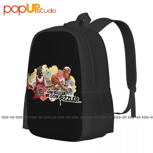Outdoor Sports Backpack Large Capacity Print Style Running Bag