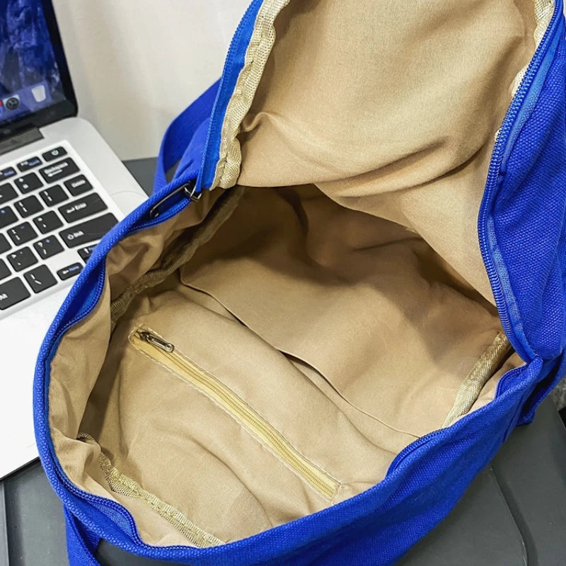 Canvas Backpack Big School Backpack Women Trending School Bags for Girls