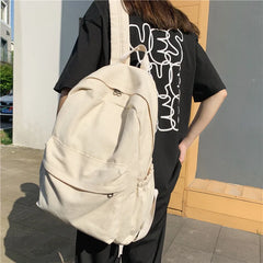 Canvas Backpacks for Women School Bags for Teenager Girls Laptop Backpack