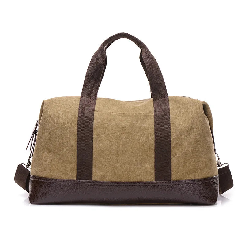 Canvas Shoulder Bag Large Capacity Travel Bag