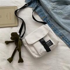 Teen Canvas Shoulder Bag Crossbody CellPhone Pouch Women Messenger