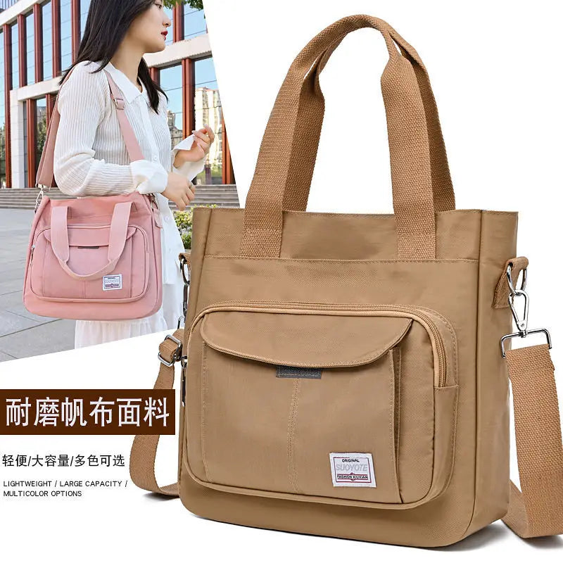 Women's Nylon Messenger Bag High-capacity Handbag