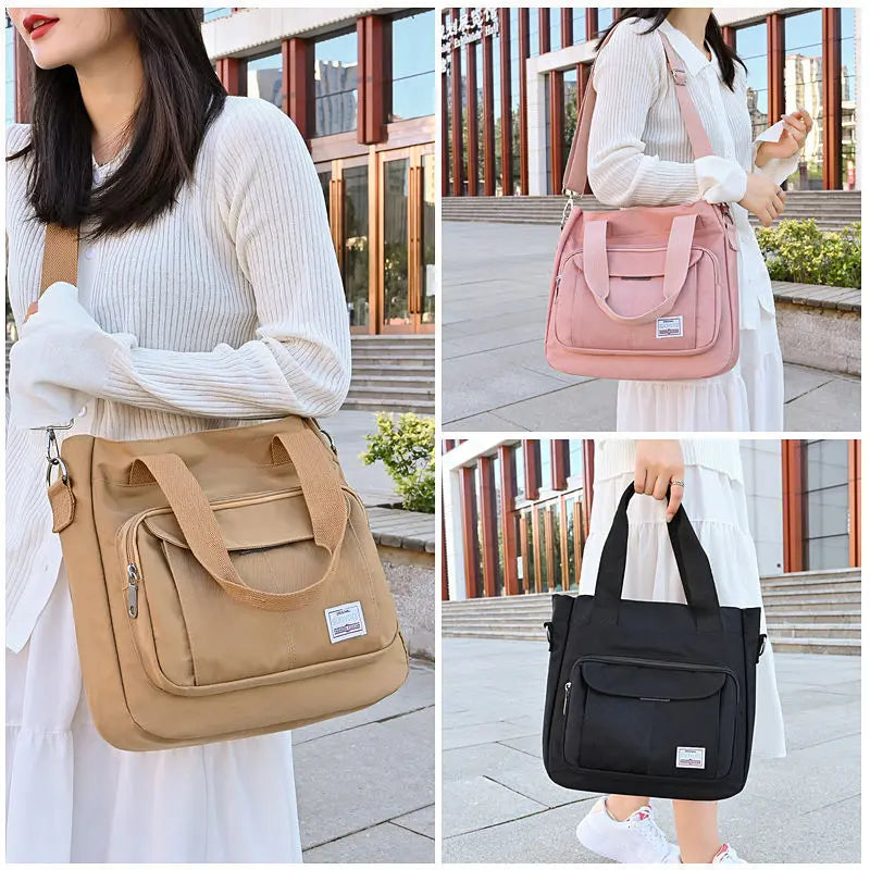 Women's Nylon Messenger Bag High-capacity Handbag