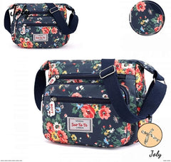 Womens Crossbody Waterproof Nylon Shoulder Bags