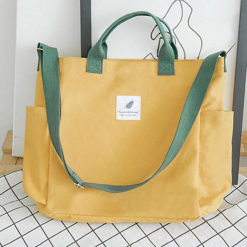 Canvas Tote Bag for Women Handbags Big Satchels
